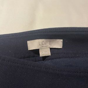 Navy work skirt